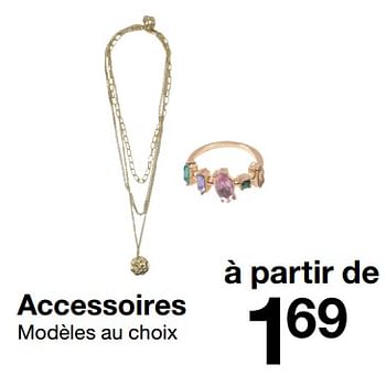 Promotions Accessoires - Produit maison - Zeeman  - Valide de 16/09/2023 à 22/09/2023 chez Zeeman