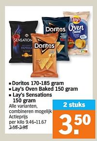 Doritos lay`s oven baked lay`s sensations-Huismerk - Albert Heijn