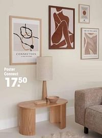 Poster connect-Huismerk - Kwantum