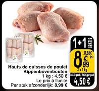 Hauts de cuisses de poulet kippenbovenbouten-Huismerk - Cora