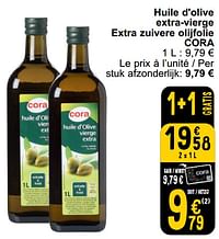 Huile d`olive extra-vierge extra zuivere olijfolie cora-Huismerk - Cora