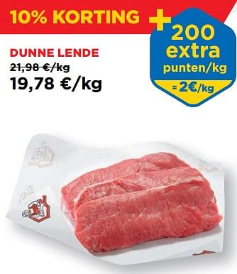 Promoties Dunne lende - Huismerk - Renmans - Geldig van 22/09/2023 tot 28/09/2023 bij Renmans