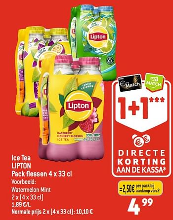 Promoties Ice tea lipton - Lipton - Geldig van 20/09/2023 tot 26/09/2023 bij Smatch