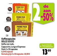 Koffiecapsules dolce gusto-Nescafe