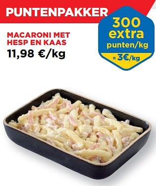 Promoties Macaroni met hesp en kaas - Huismerk - Renmans - Geldig van 22/09/2023 tot 28/09/2023 bij Renmans