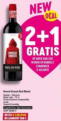 Knock knock red blend-Rode wijnen