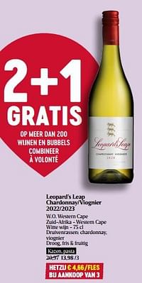 Leopard’s leap chardonnay-viognier 2022-2023-Witte wijnen