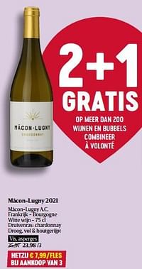 Mâcon-lugny 2021-Witte wijnen