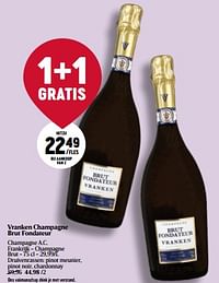 Vranken champagne brut fondateur-Champagne