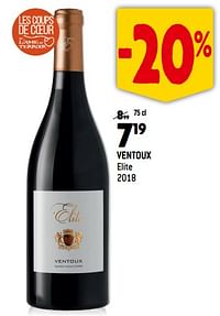 Ventoux elite 2018-Rode wijnen