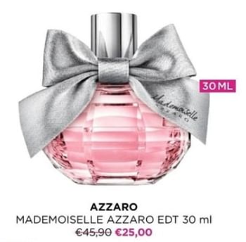 Promoties Azzaro mademoiselle azzaro edt - Azzaro - Geldig van 18/09/2023 tot 22/10/2023 bij ICI PARIS XL