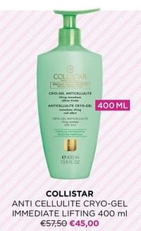 Collistar anti cellulite cryo-gel immediate lifting-Collistar