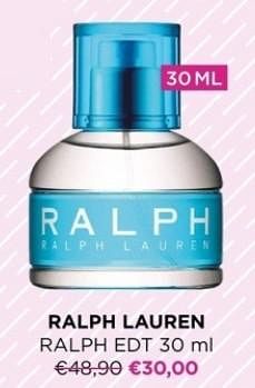 Promoties Ralph lauren ralph edt - Ralph Lauren - Geldig van 18/09/2023 tot 22/10/2023 bij ICI PARIS XL