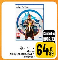 Game mortal kombat 1-Warner Brothers Interactive Entertainment