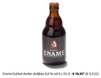 Promoties Ename dubbel donker abdijbier - Ename - Geldig van 20/09/2023 tot 01/10/2023 bij Colruyt
