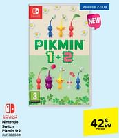 Promoties Nintendo switch pikmin 1+2 - Nintendo - Geldig van 20/09/2023 tot 02/10/2023 bij Carrefour