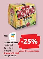 Promoties Desperados partypack - Desperados - Geldig van 21/09/2023 tot 04/10/2023 bij Spar (Colruytgroup)