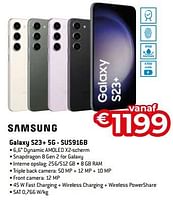 Promoties Samsung galaxy s23+ 5g - sus916b - Samsung - Geldig van 20/08/2023 tot 30/09/2023 bij Exellent
