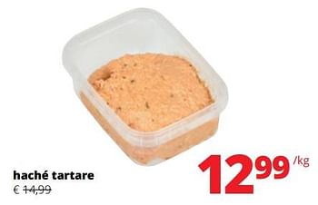 Promotions Haché tartare - Produit Maison - Spar Retail - Valide de 21/09/2023 à 04/10/2023 chez Spar (Colruytgroup)