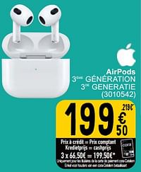 Apple airpods 3ème génération 3de generatie-Apple