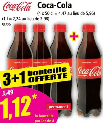 Promotions Coca-cola - Coca Cola - Valide de 27/09/2023 à 03/10/2023 chez Norma