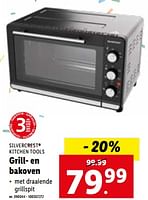 Promoties Silvercrest kitchen tools grill- en bakoven - SilverCrest - Geldig van 27/09/2023 tot 03/10/2023 bij Lidl