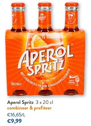 Promotions Aperol spritz - Aperol - Valide de 20/09/2023 à 03/10/2023 chez OKay