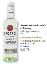 Bacardí carta blanca rum-Bacardi