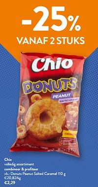 Chio donuts peanut salted caramel-Chio