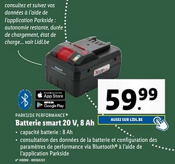 Promo Batterie Smart chez Lidl