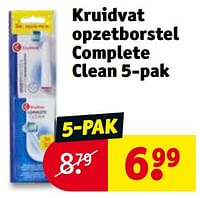 Kruidvat opzetborstel complete clean-Huismerk - Kruidvat