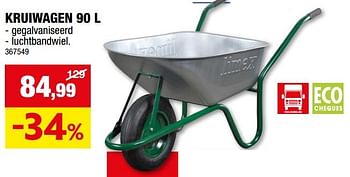 Promoties Kruiwagen - Limex - Geldig van 27/09/2023 tot 08/10/2023 bij Hubo