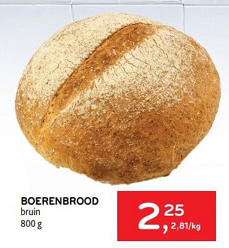 Promotions Boerenbrood - Produit maison - Alvo - Valide de 20/09/2023 à 03/10/2023 chez Alvo