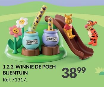 Promoties 1.2.3. winnie de poeh bijentuin - Playmobil - Geldig van 21/09/2023 tot 10/10/2023 bij Fun