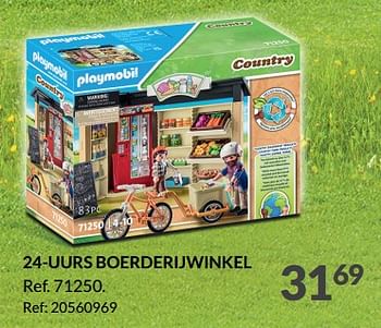 Promoties 24-uurs boerderijwinkel - Playmobil - Geldig van 21/09/2023 tot 10/10/2023 bij Fun