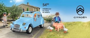 Promoties Citroën 2 cv - Playmobil - Geldig van 21/09/2023 tot 10/10/2023 bij Fun