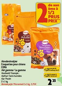 Hondenbrokjes croquettes pour chiens cora-Huismerk - Match