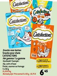 Snacks voor katten snacks pour chats catisfactions-Catisfactions