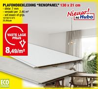 Plafondbekleding renopanel-Huismerk - Hubo 