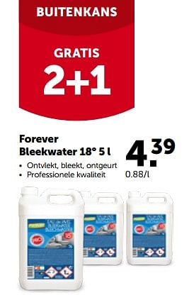 Promoties Forever bleekwater 18° - Forever - Geldig van 27/09/2023 tot 08/10/2023 bij Aveve