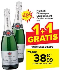 Frankrijk champagne louis daumont cuvée classique brut-Champagne