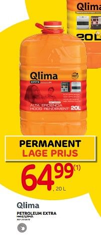 Promotions Petroleum extra - Qlima  - Valide de 27/08/2023 à 16/10/2023 chez Brico