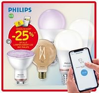-25% op alle lampen smart led wiz philips-Philips