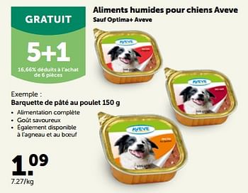 Promotions Barquette de pâté au poulet - Produit maison - Aveve - Valide de 27/09/2023 à 08/10/2023 chez Aveve