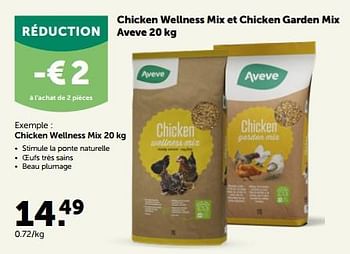 Promotions Chicken wellness mix - Produit maison - Aveve - Valide de 27/09/2023 à 08/10/2023 chez Aveve