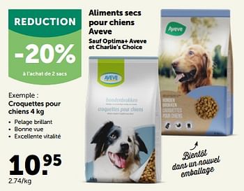 Promotions Croquettes pour chiens - Produit maison - Aveve - Valide de 27/09/2023 à 08/10/2023 chez Aveve
