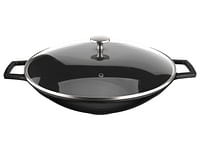 ERNESTO Gietijzeren wokpan, Ø 36 cm-Ernesto