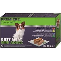 PREMIERE Best Meat Mini Adult Multipack 8 x 100 g-Premiere
