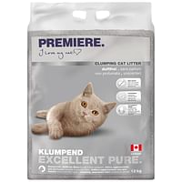 PREMIERE Excellent Pure klontvormende kattenbakvulling zonder geur 12 kg-Premiere