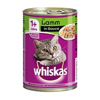 Whiskas Adult 1+ Sauce 12 x 400 g Lam-Whiskas